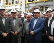 بهره‌برداری از پنج پروژه مهم شرکت ملی صنایع مس ایران با حضور وزیر صمت