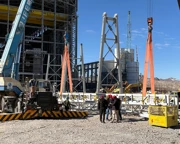 نصب 635 تن از تجهیزات اصلی ناحیه خردایش پروژه تغلیظ فاز2و3 با تکیه بر توانمندی های داخلی