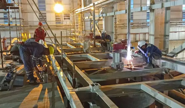 81 درصد پیشرفت فیزیکی در پروژه بازسازی کارخانه هیپ لیچینگ سونگون