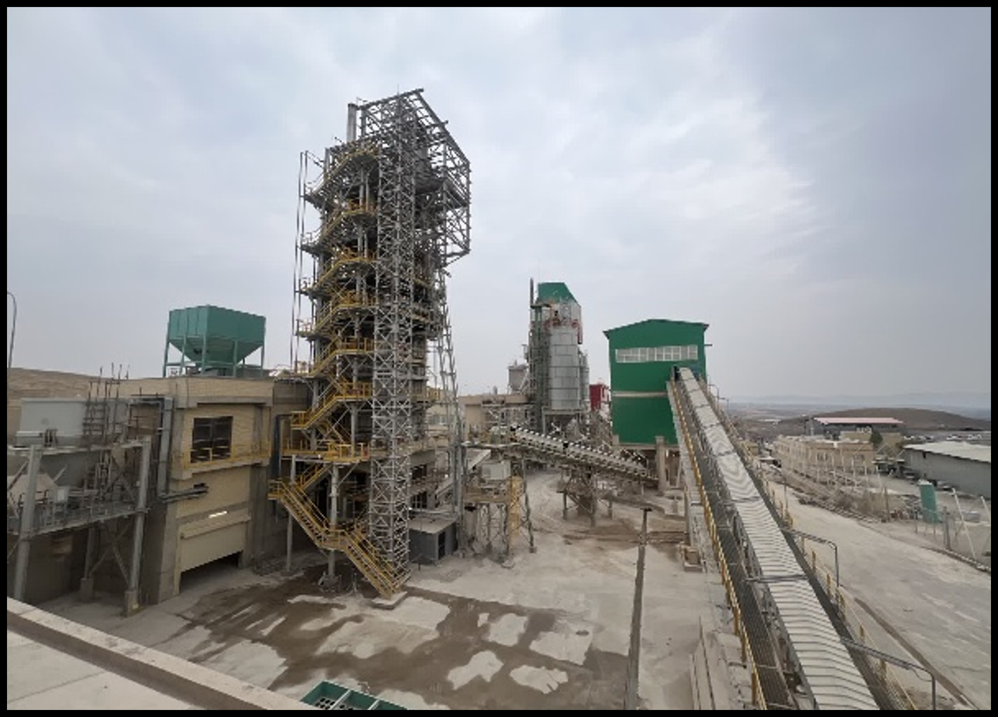 کوره دوم کارخانه آهک اهر