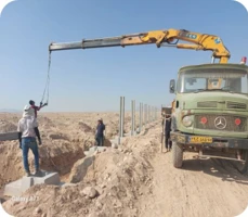 پروژه احداث  نیروگاه گازی 100 مگاواتی میمند