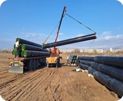 اجرای انتقال پساب خروجی تصفیه خانه فاضلاب اهر به محل ایستگاه پمپاژ سد ستارخان